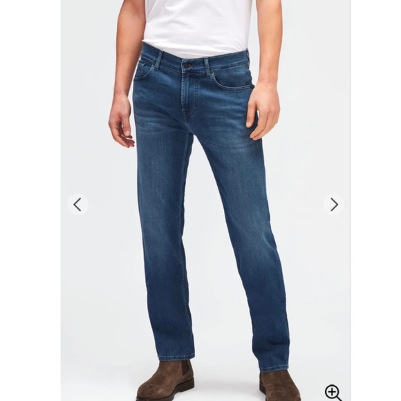 7 For All Mankind Standard Straight Jeans - Picture 6 of 17